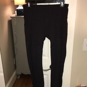 Lululemon leggings. Size 8. Full length with pockets.